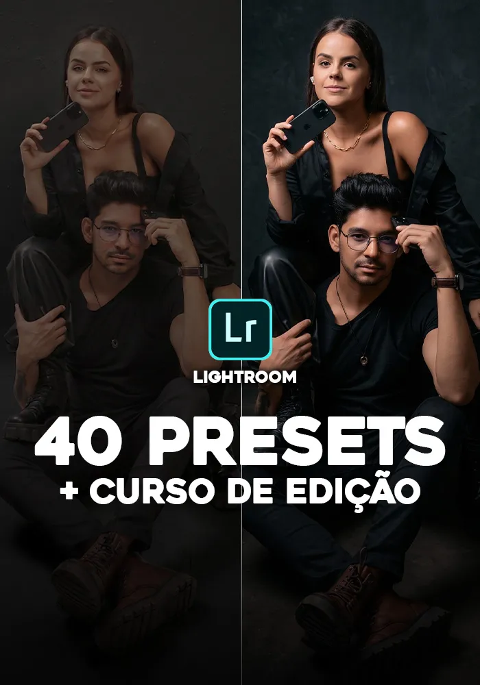40 Presets de Foto + Curso de Edição