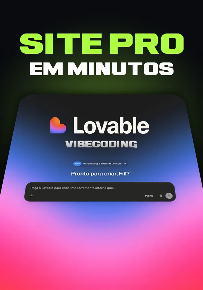 Site Profissional em minutos